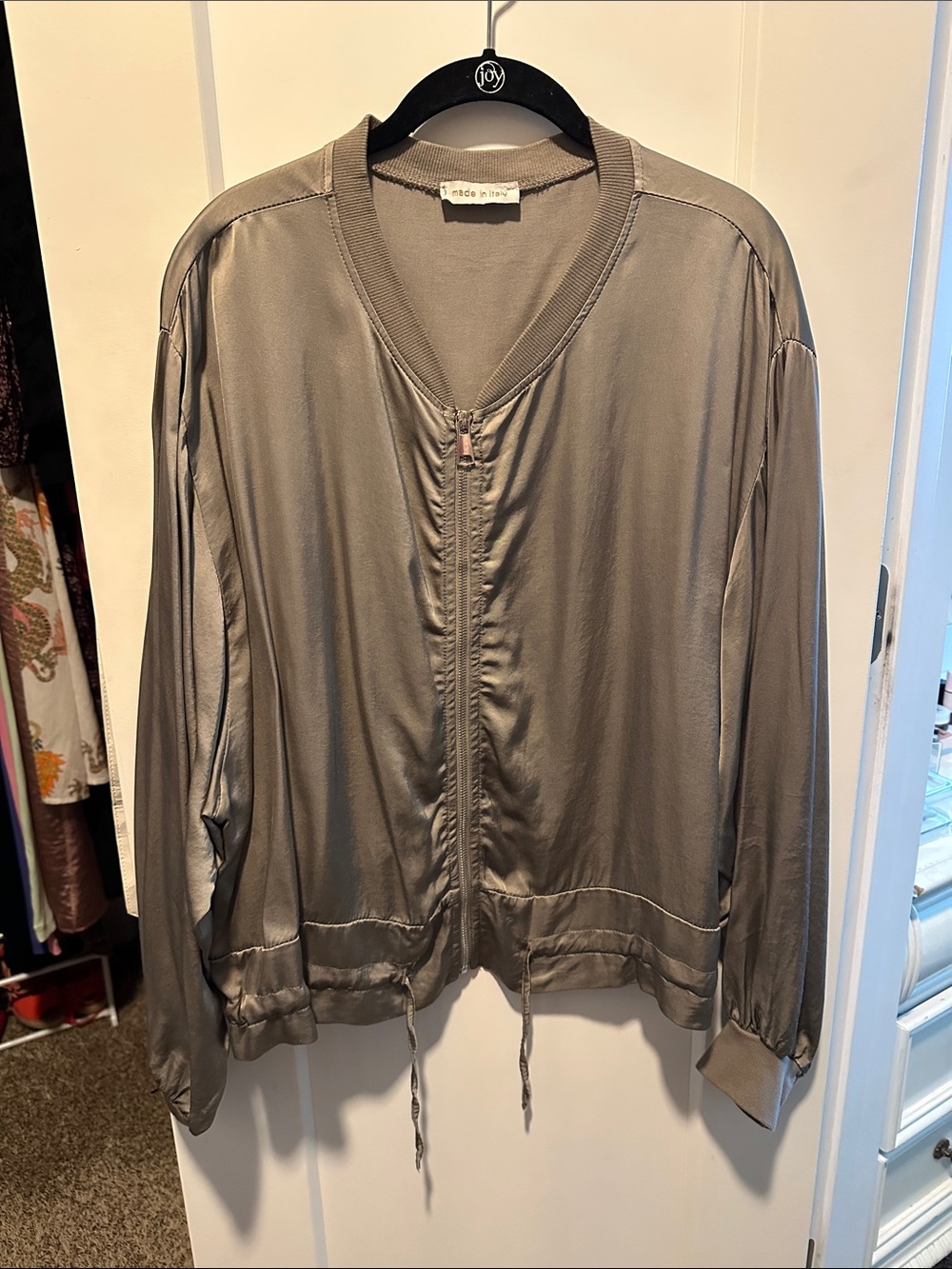 Made in Italy Silk blend jacket